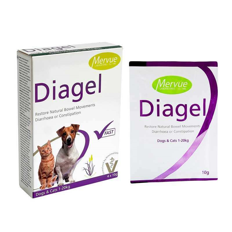 Mervue Diagel Dogs and Cats (Мерв'ю Діагель) домішка для котів і собак у разі діареї або закрепу