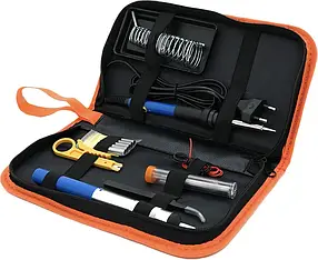 Набір для пайки + електричний паяльник з регулятором температури Voltronic JIANG JN-806 60 Вт 220 V