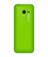 Задня кришка (батареї) для Sigma X-Style 351 Lider зелена Original (213325)