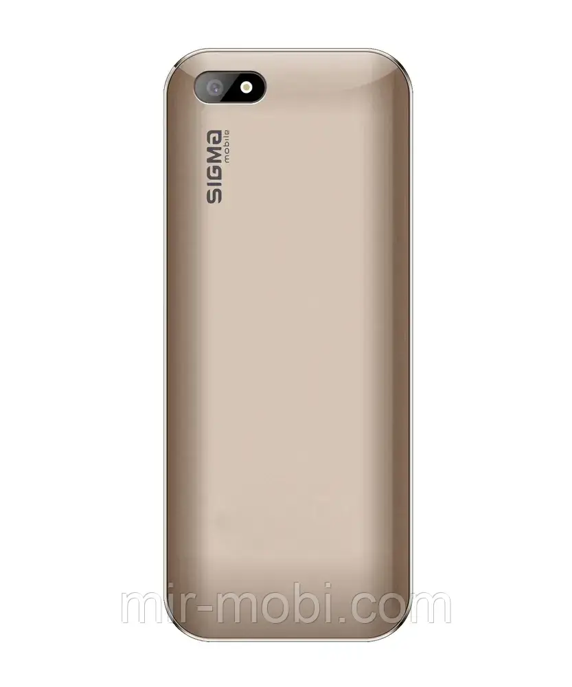 Задня кришка (батареї) для Sigma X-style 33 Steel золото Original (213316)