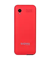 Задня кришка (батареї) для Sigma X-style 31 Power (micro USB) червона Original (213311)