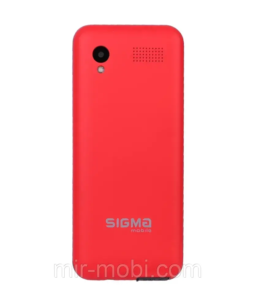 Задня кришка (батареї) для Sigma X-style 31 Power (micro USB) червона Original (213311)