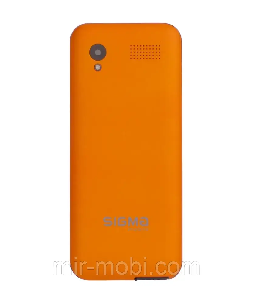 Задня кришка (батареї) для Sigma X-style 31 Power (micro USB) помаранчова Original (213309)