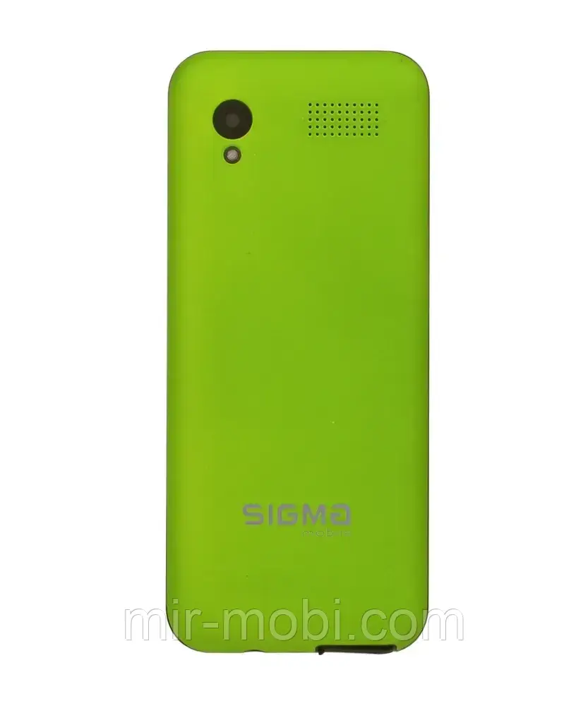 Задня кришка (батареї) для Sigma X-style 31 Power (micro USB) зелена Original (213308)