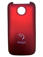 Задня кришка (батареї) для Sigma Comfort 50 Menol Shell Duo червона Original