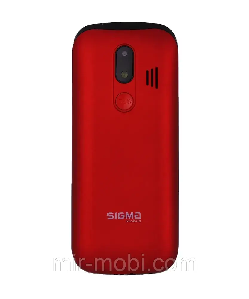 Задня кришка (батареї) для Sigma Comfort 50 CF211 Optima червона Original (213289)