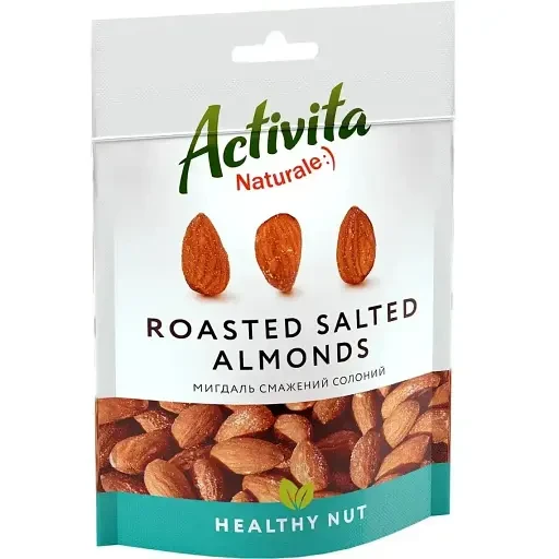 Мигдаль смажений Activita Healthy Nut солоний 120 г, фото 1