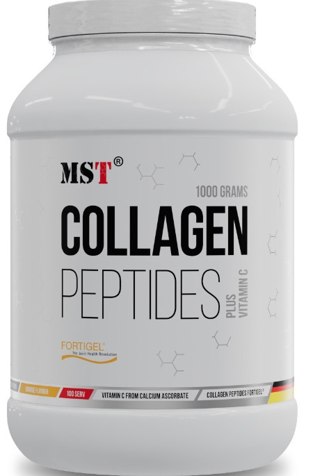Пептиди колагену MST Collagen Peptides + Vitamin C 1 kg апельсин