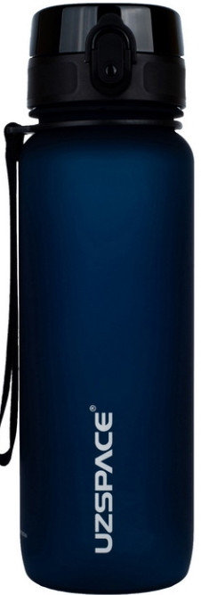 Пляшка для води Uzspace Tamish Frosted Waterbottle 3053 800 ml темно-синій