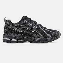 Чоловічі Кросівки New Balance 1906R Black Silver / Нью Беланс 1906Р Чорні із Сріблястим, фото 3