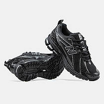 Чоловічі Кросівки New Balance 1906R Black Silver / Нью Беланс 1906Р Чорні із Сріблястим, фото 6