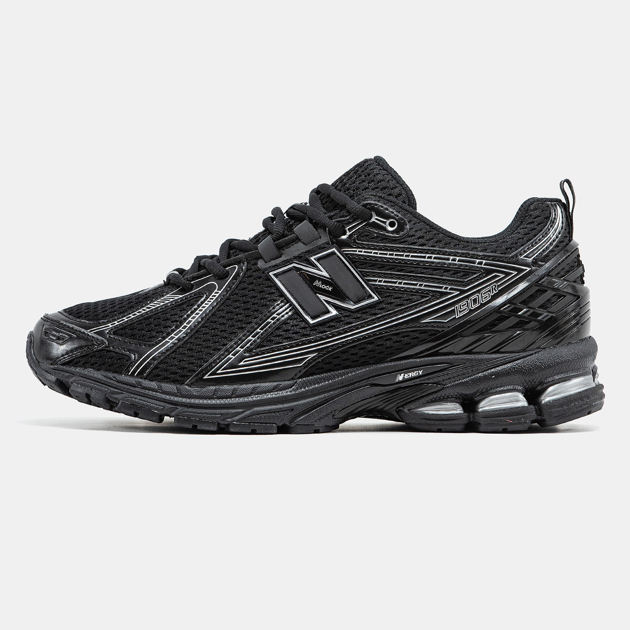 Чоловічі Кросівки New Balance 1906R Black Silver / Нью Беланс 1906Р Чорні із Сріблястим