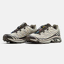 Чоловічі Кросівки Salomon XT-6 Softground LT ADV Beige / Саломон ХТ-6 Софтграунд ЛТ АДВ Бежеві, фото 5
