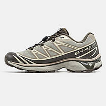 Чоловічі Кросівки Salomon XT-6 Softground LT ADV Beige / Саломон ХТ-6 Софтграунд ЛТ АДВ Бежеві, фото 4