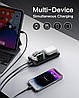 Повербанк VRURC T1156 10000 мАч. Швидка зарядка 3 в 1, USB C 22,5 Вт, фото 7