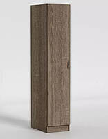 Пенал гардеробний №3 однодверний ДСП 400х600х2000 мм (Luxe Studio TM)