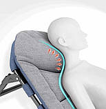 Кемпінгове крісло-лежак Jet Folding-Bed шезлонг для дачі, осаду та тераси 180×60×30, фото 4