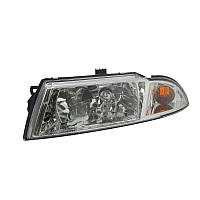 Фара передня Mitsubishi Carisma 2000-2006 ліва H4, автом. регул. 214-1157L-LD-EM