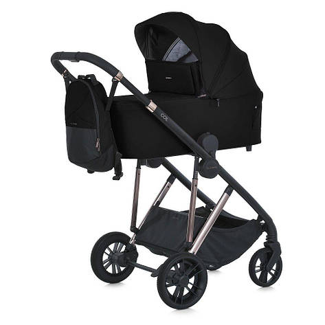 Універсальний коляска 2в1 El Camino Coil ME 1190 Jet Black (чохлол, дощовик, москітна сітка, рюкзак), фото 1