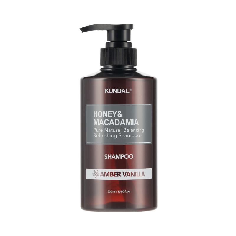 Відновлювальний безсульфатний шампунь "Амбра Ваніль" Kundal Shampoo Amber Vanilla 500 мл.