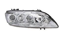 Фара передня Mazda 6 GG 2002-2005 права H1/H1/H3, авт. регулир+ПТФ 216-1147R-LDEMF