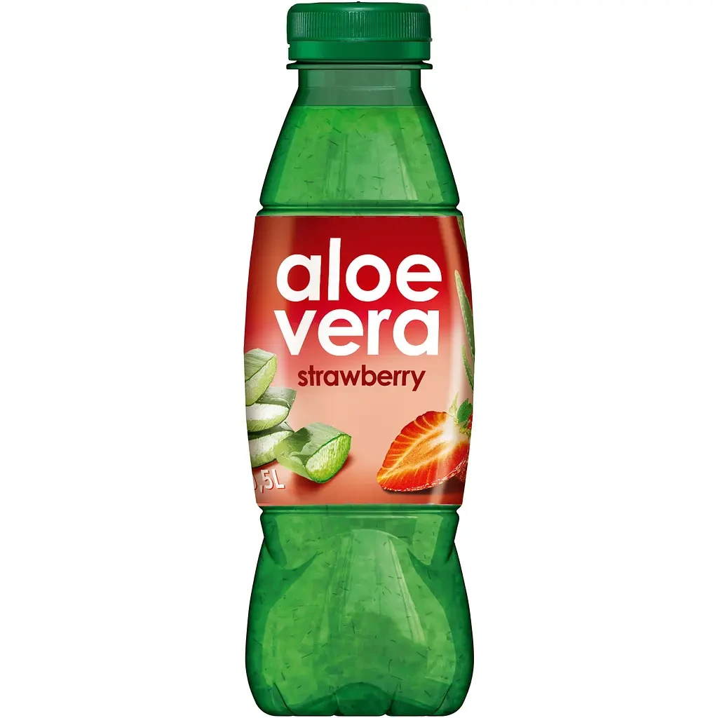 Напій Aloe Vera Strawberry негазований 0.5 л