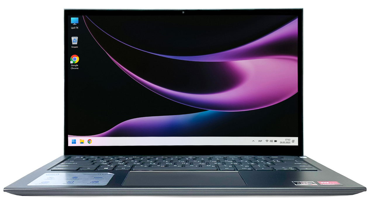 Ноутбук Dell Inspiron 14 7415: AMD Ryzen 5 5500U / RAM 16 ГБ / SSD 512 ГБ / Radeon Graphics / 14" Multitouch