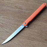 Ніж складний Mosquito підшипник, Orange, фото 8