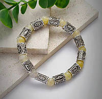 Браслет на руку з рунами захист і стиль в одному браслеті Sun Runes плюс подарунковий мішечок Viking