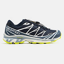 Чоловічі Кросівки Salomon XT-6 Advanced Gore-Tex Night Sky / Саломон ХТ-6 Адванст Гор Текс Найт Сині, фото 3