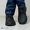 Кросівки чоловічі чорні з прошитою підошвою, фото 6