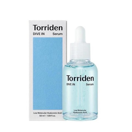 Зволожувальна сироватка із гіалуроновою кислотою TORRIDEN Dive-In Low Molecule Hyaluronic Acid Serum 50ml, фото 1