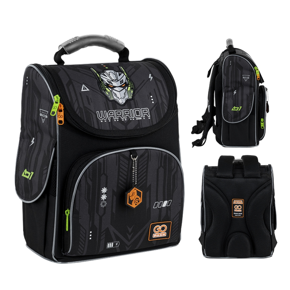 Рюкзак шкільний каркасний GoPack Education Warrior GO25-5001S-8