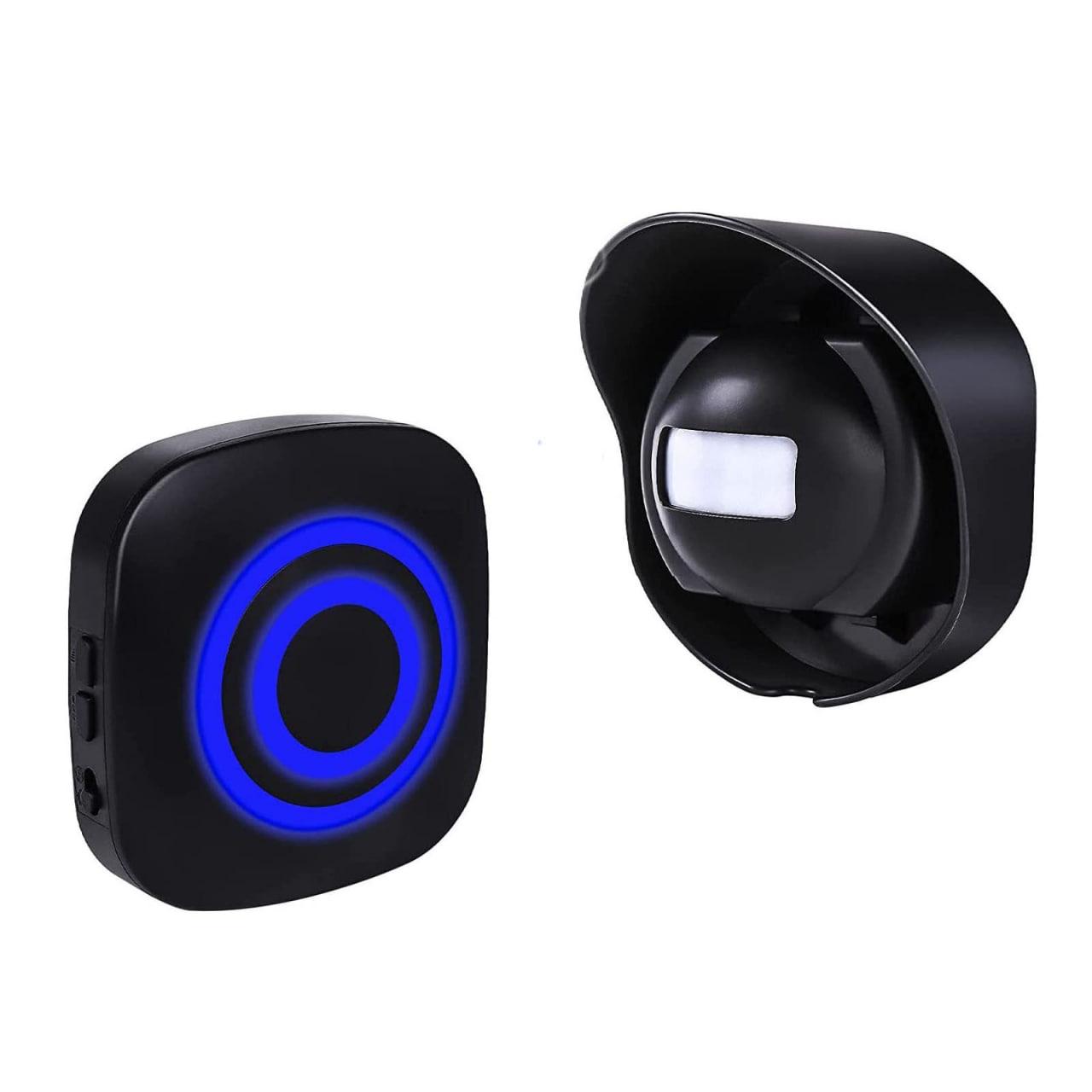 Дзвінок із датчиком руху Wireless driveway alert Чорний
