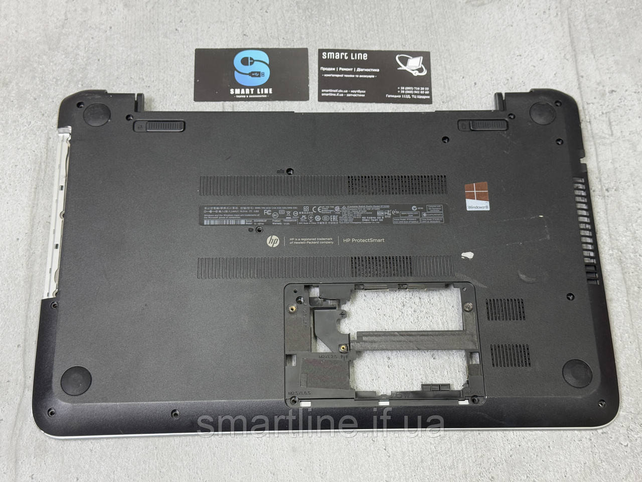 Нижня частина корпусу піддон корито для ноутбука HP 15-n221so | 3IU86TP003A, фото 1