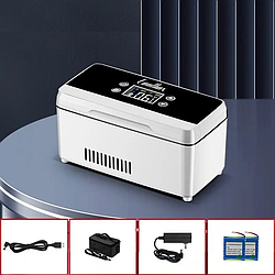 Медичний портативний міні холодильник для ліків, інсуліну Coolbox BY-500