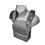 Демпферні плечові накладки для плитоноски Наплічники демпфер подушки під лямки бронежилета плитоноски, фото 4