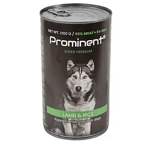 Корм для собак Prominent DOGLAMBRICE1275G ЯГНЯ та РИС 1200 г, Преміум-корм для собак Prominent