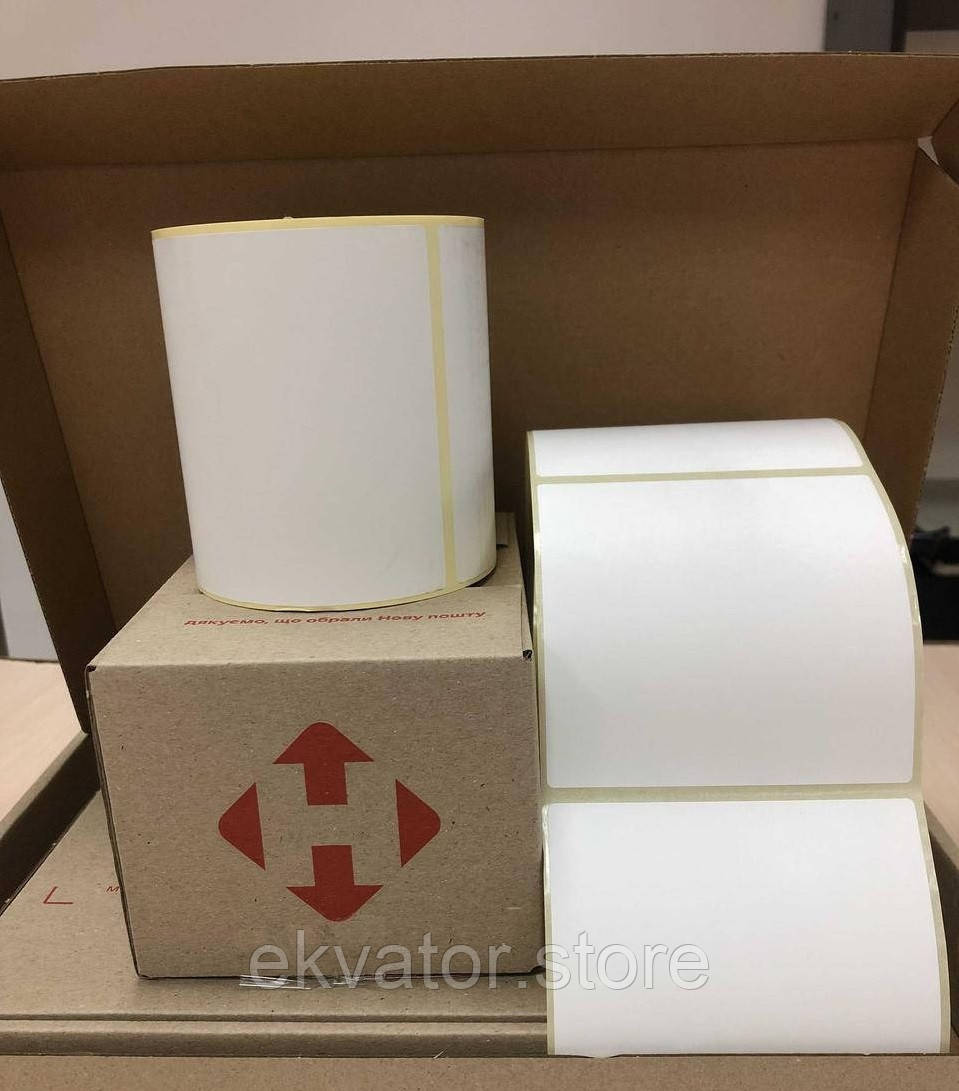 Папір для термодруку, для термопринтера 101×101,5 мм – ТТН, 500 шт в рулоні