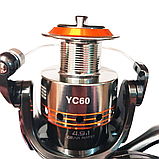 Котушка з байтранером Shark YC-60, 9+1bb, фото 7