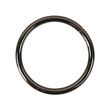 Кільце, 50*4.8 мм, темний нікель