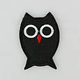 Нашивка на одяг, Сова, 3,5*5,5 см, фото 2