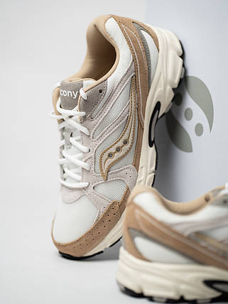Чоловічі кросівки Saucony Ride Millennium Suede S70856-6 White sand білі Оригінал, фото 1