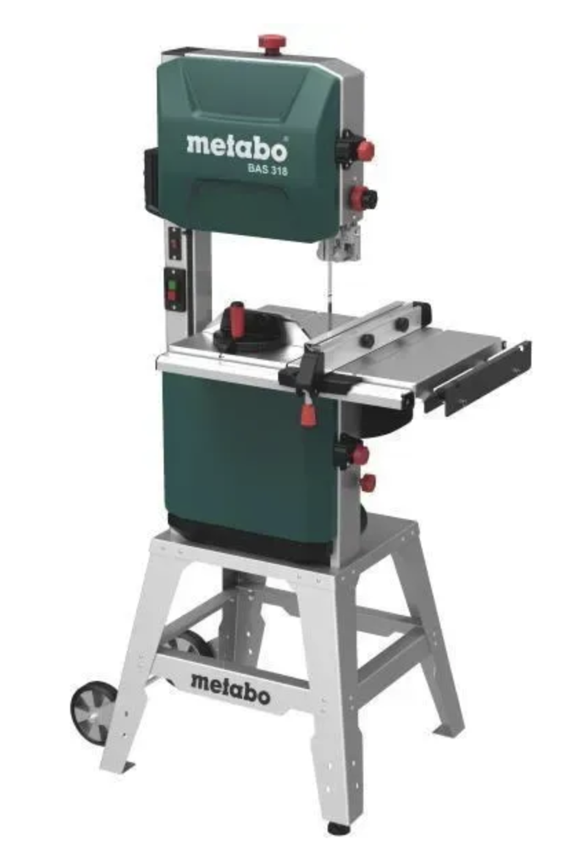Професійний стрічкопильний верстат по дереву Metabo BAS 318 Precision WNB
