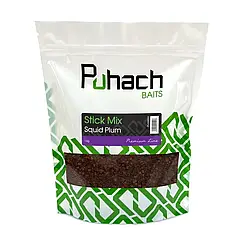 Стік мікс Puhach Baits Premium Line Stick Mix 1 kg - Squid Plum Кальмар/Слива