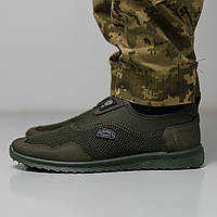 Тактические мужские кроссовки в сетку цвета хаки