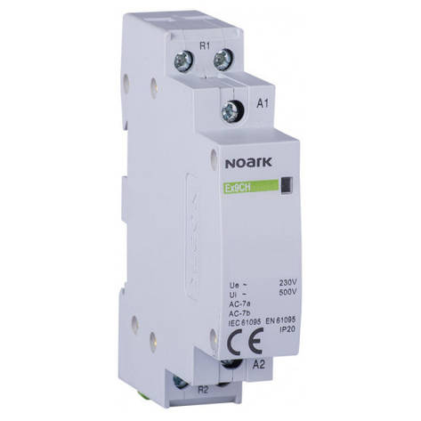 Модульний контактор Noark 25А 1NO+1NC 230V Ex9CH2511 107322, фото 1