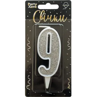 Свічка-цифра "9"