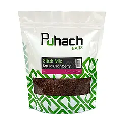 Стік мікс Puhach Baits Premium Line Stick Mix 1 kg - Squid Сranberry Кальмар/Журавлина