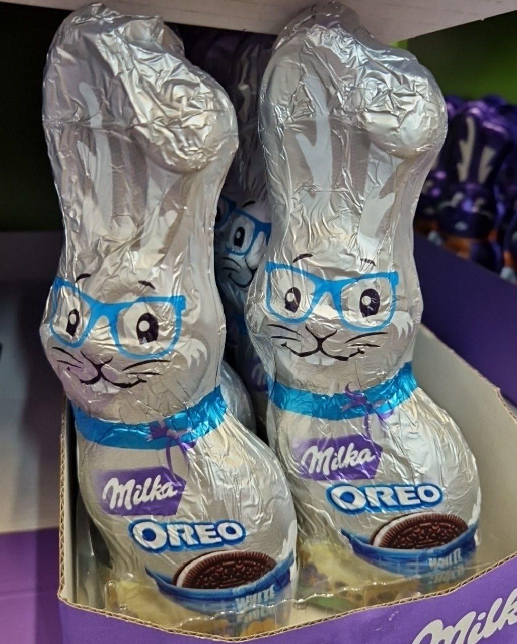 Шоколадні фігурки Milka Oreo 100 г.